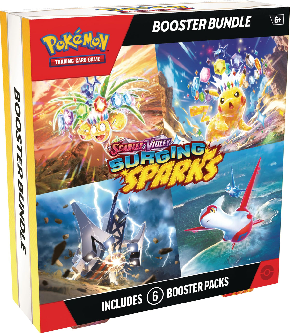 pokémon - scarlet and violet - surging sparks - booster bundle