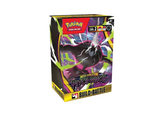 pokémon - mega evolution - pitch black - build and battle kit
