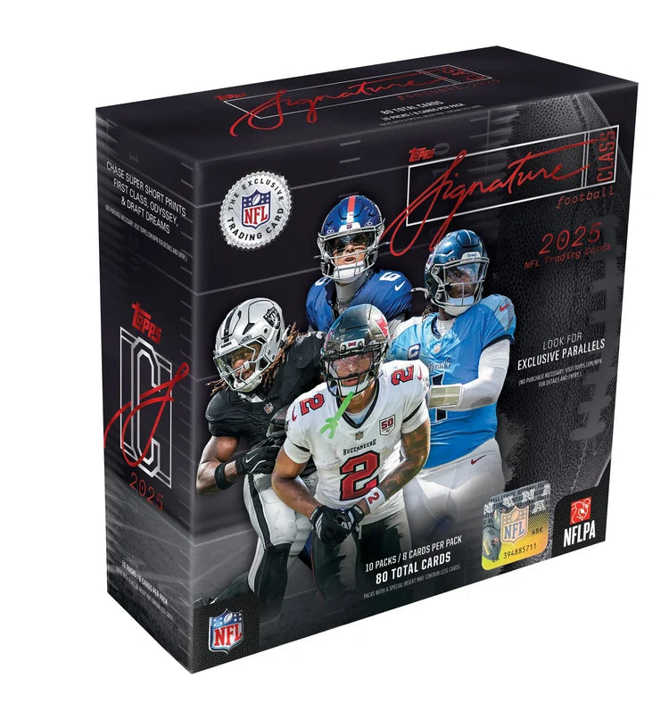 2025 topps signature class football mega box