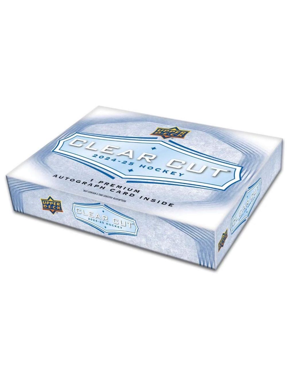2024-25 nhl upper deck clear cut hockey hobby box