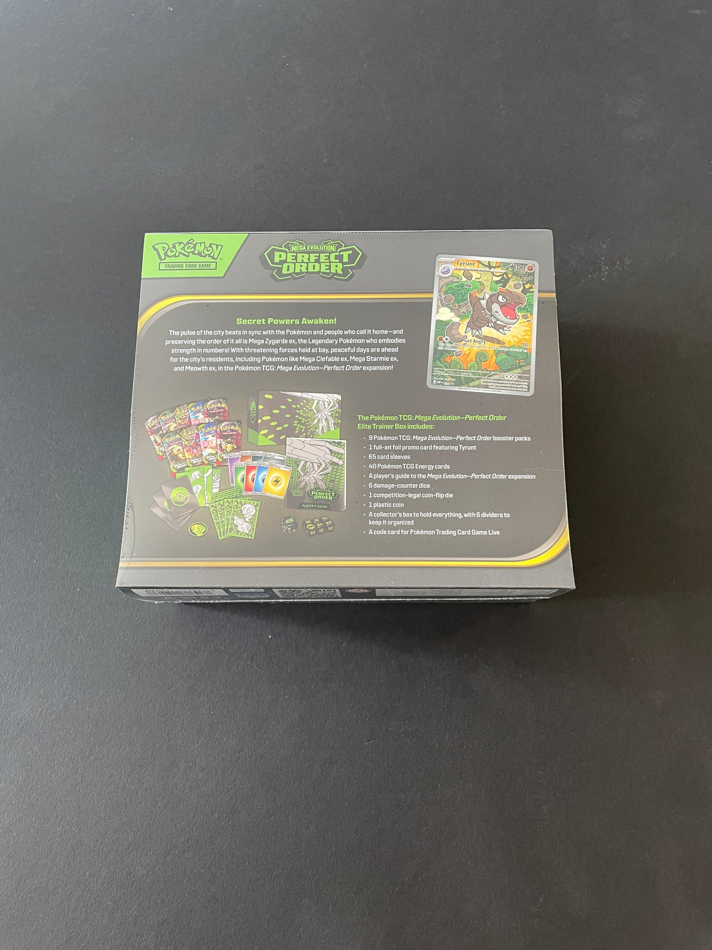 pokémon - perfect order elite trainer box