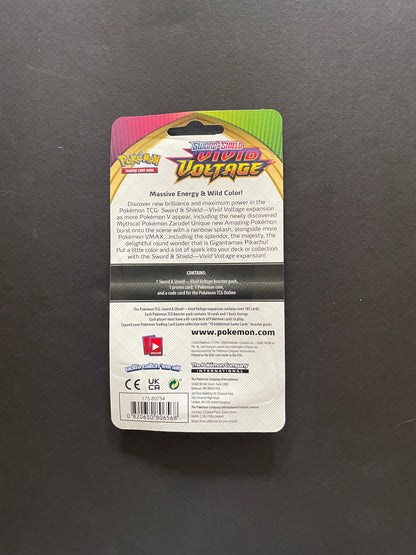 Pokémon - Sword & Shield - Vivid Voltage - Checklane Blister (Scorbunny)
