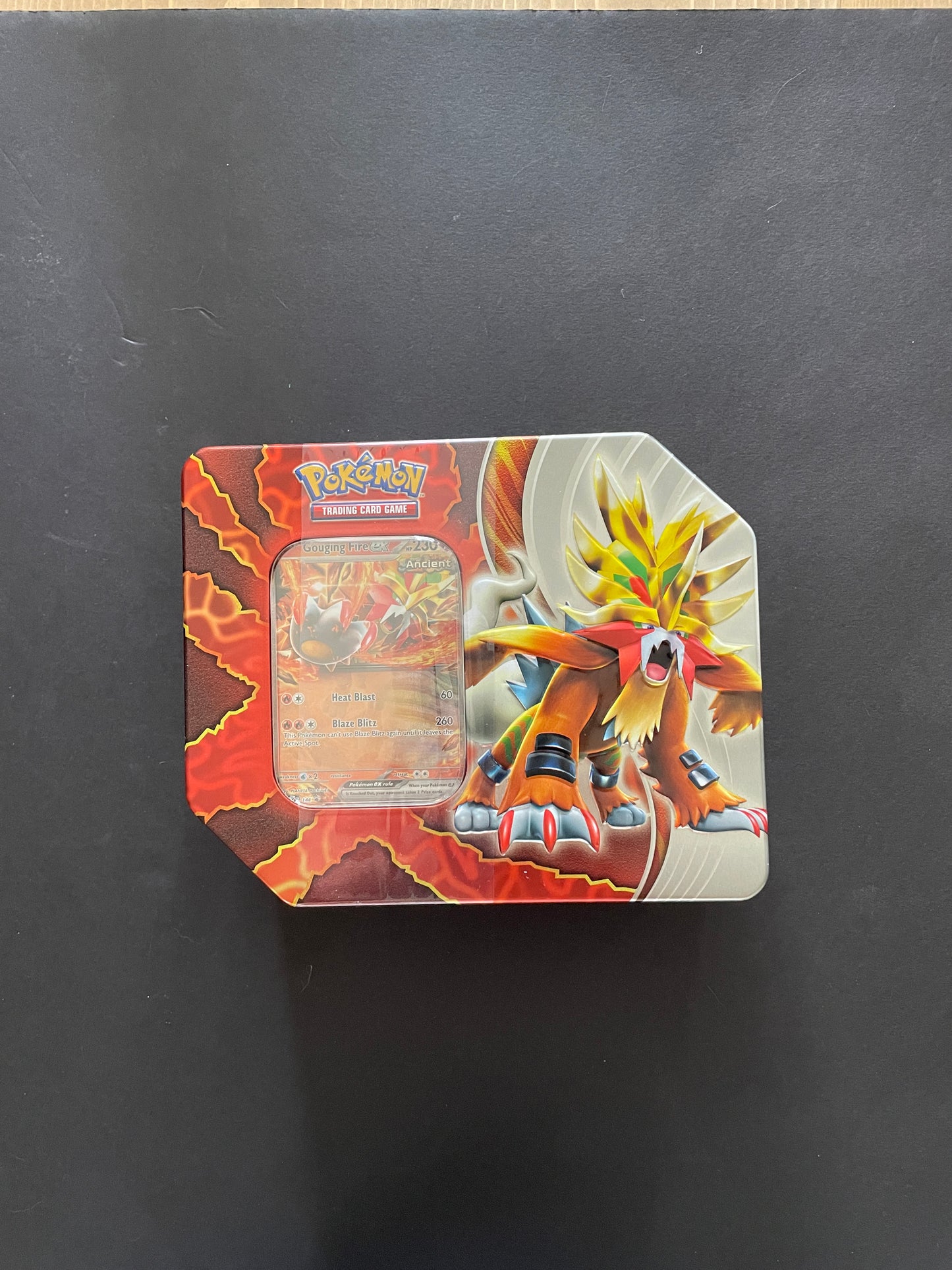 pokémon - 2024 tin paradox destinies (gouging fire)