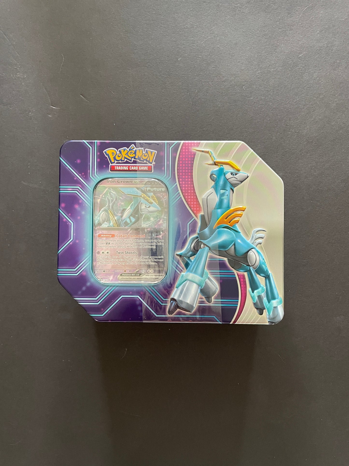 pokémon - 2024 tin paradox destinies (iron crown)
