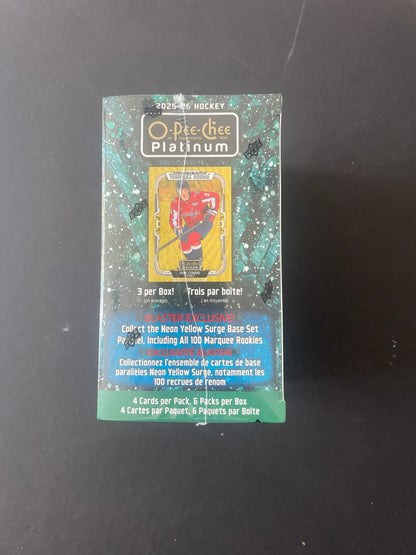 2026 Upper Deck OPC Platinum Hockey Blaster