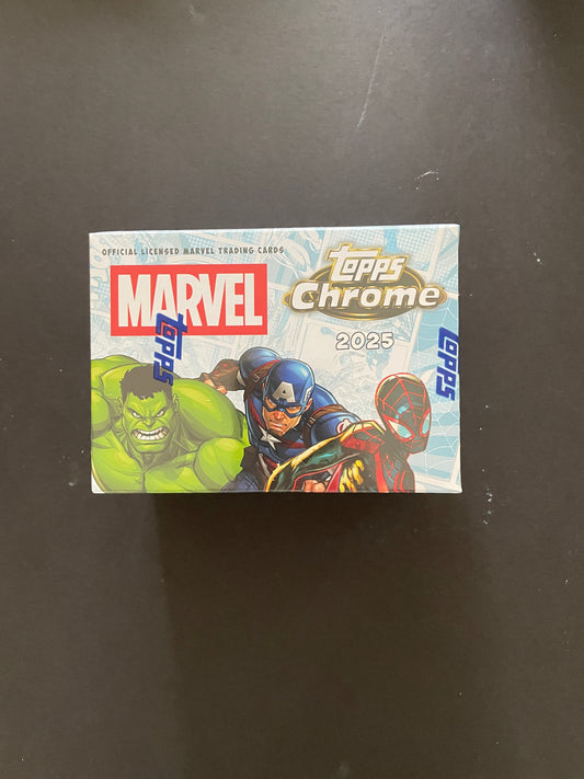 2025 Topps Chrome Marvel Blaster Box