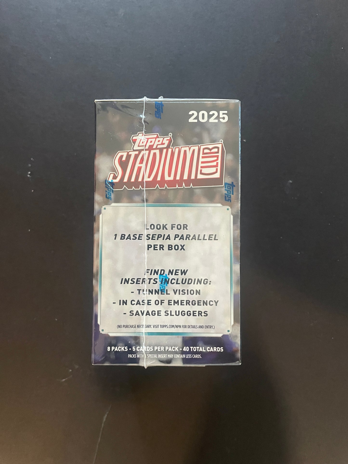 2025 topps stadium club baseball value box