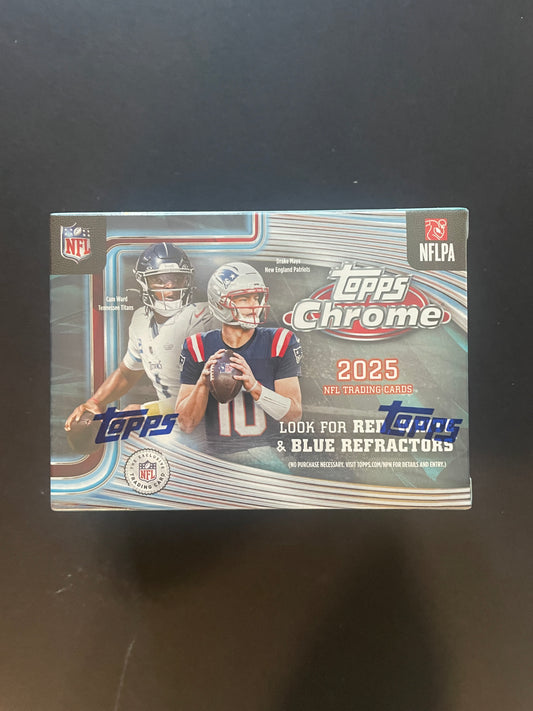 2025 Topps Chrome Football Value Box