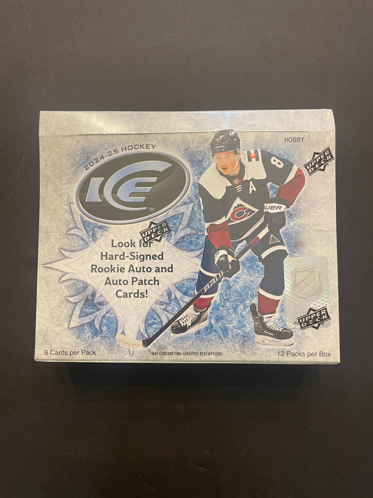 2024-25 NHL Upper Deck Ice Hockey Hobby Box