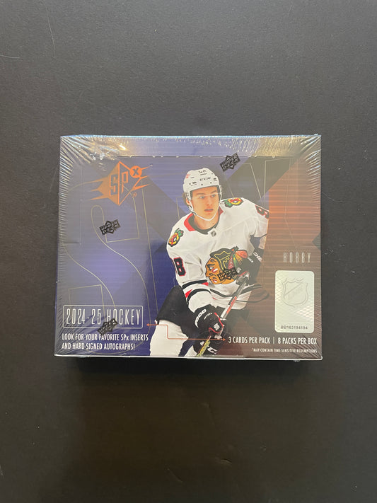 2024-25 NHL Upper Deck SPx Hockey Hobby Box