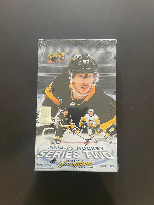 2024-25 NHL Upper Deck Hockey Series 2 Hobby Box