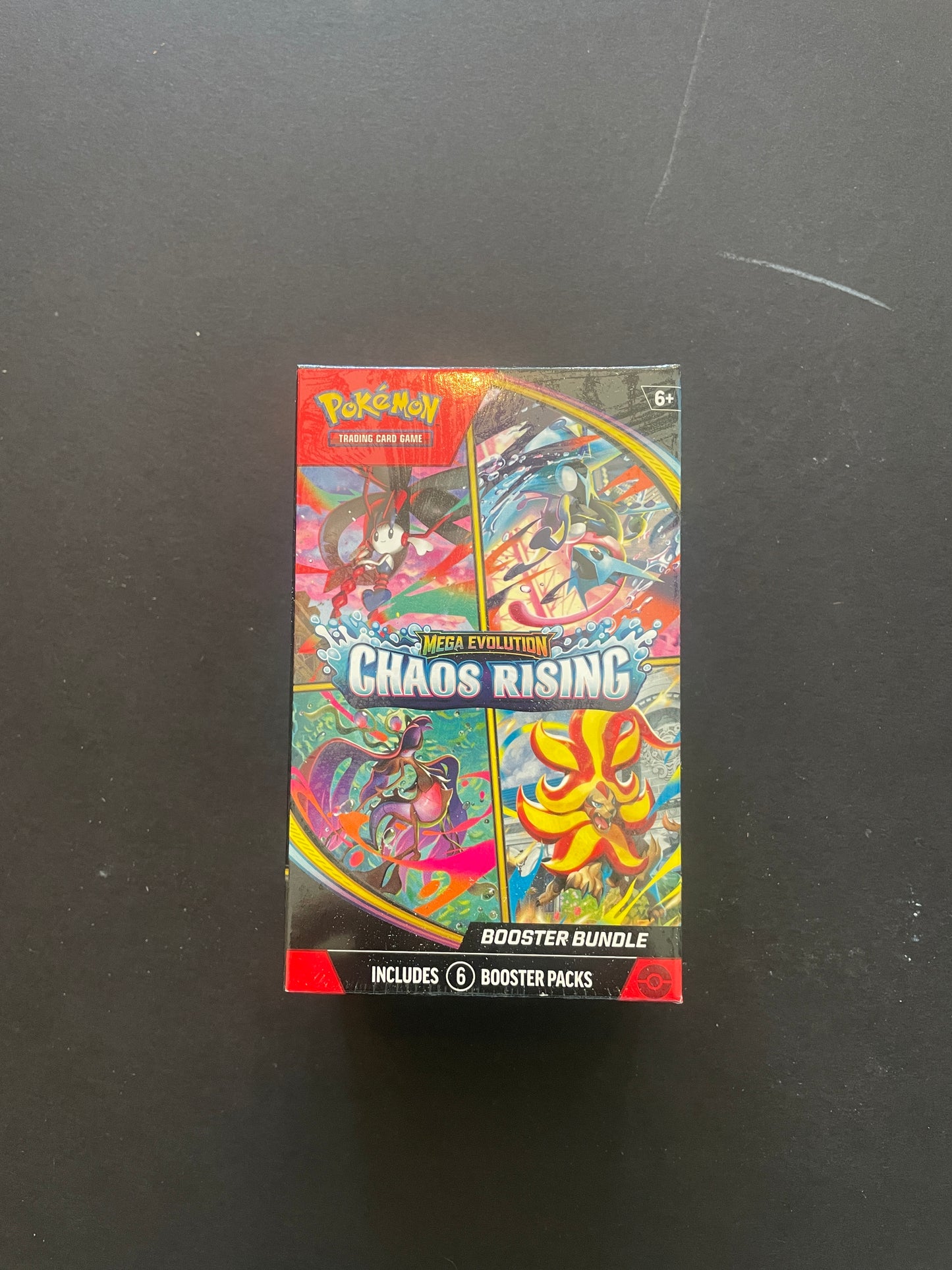 pokémon - mega evolution - chaos rising - booster bundle