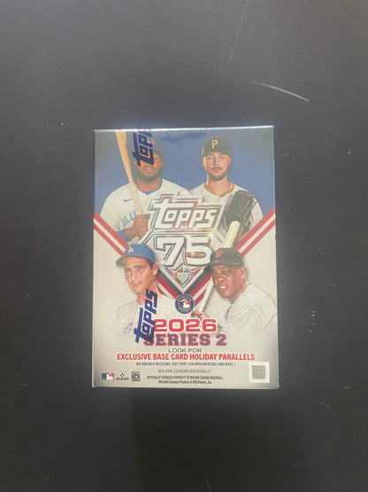 2026 Topps Series 2 Baseball Blaster Box