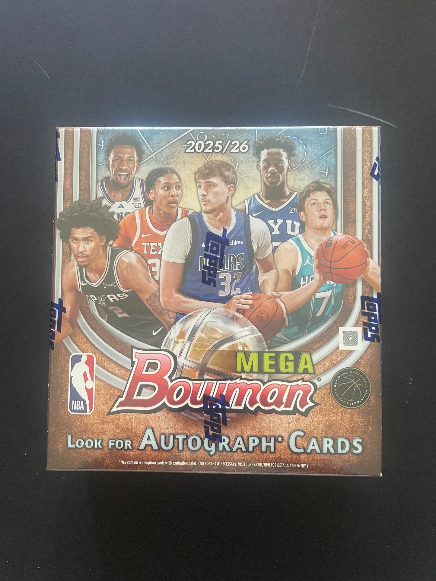 2025-26 bowman basketball mega box