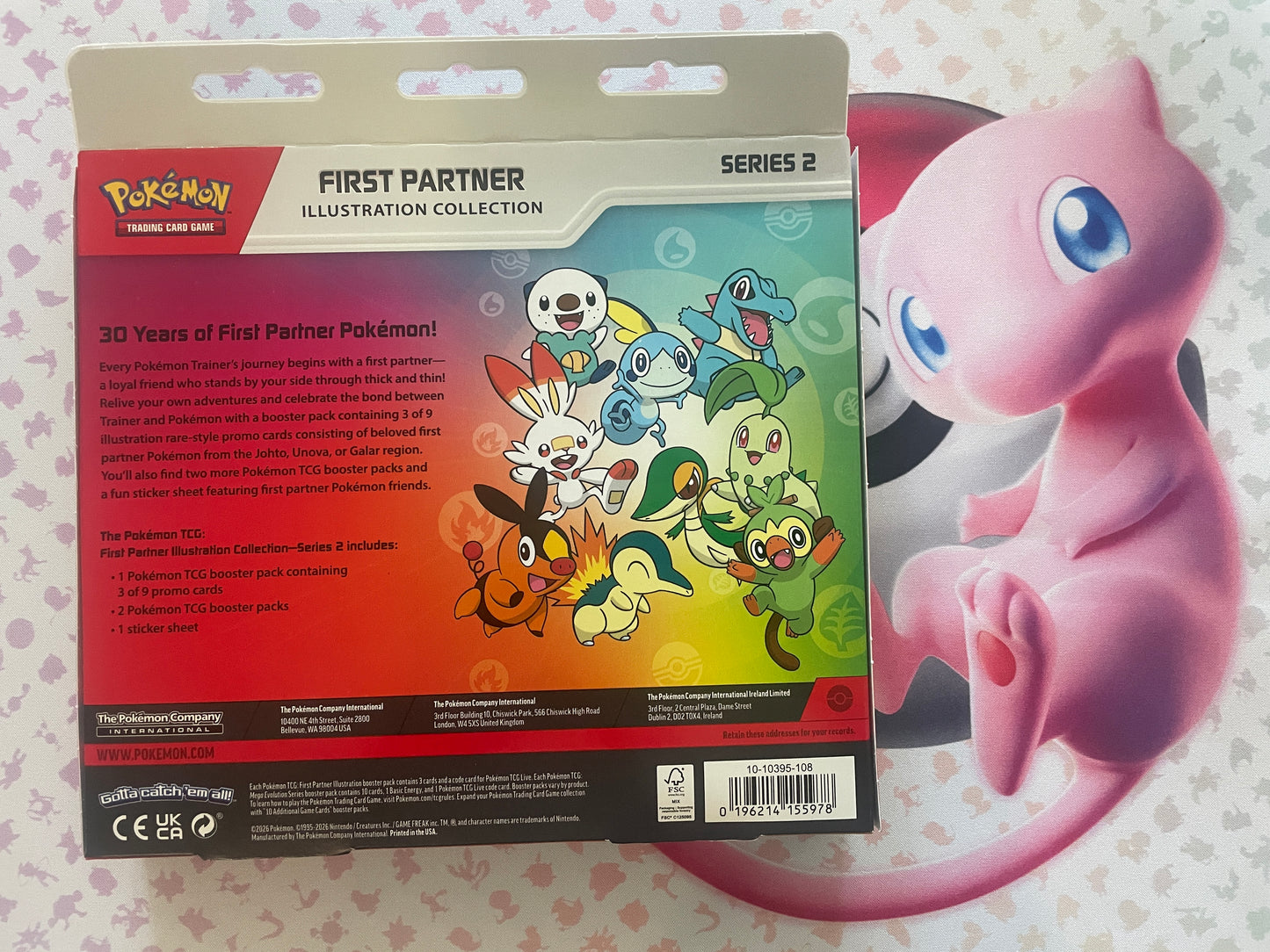 pokémon - first partner illustration collection - series 2