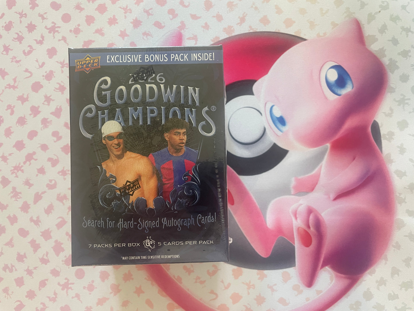 2026 upper deck goodwin champions blaster box