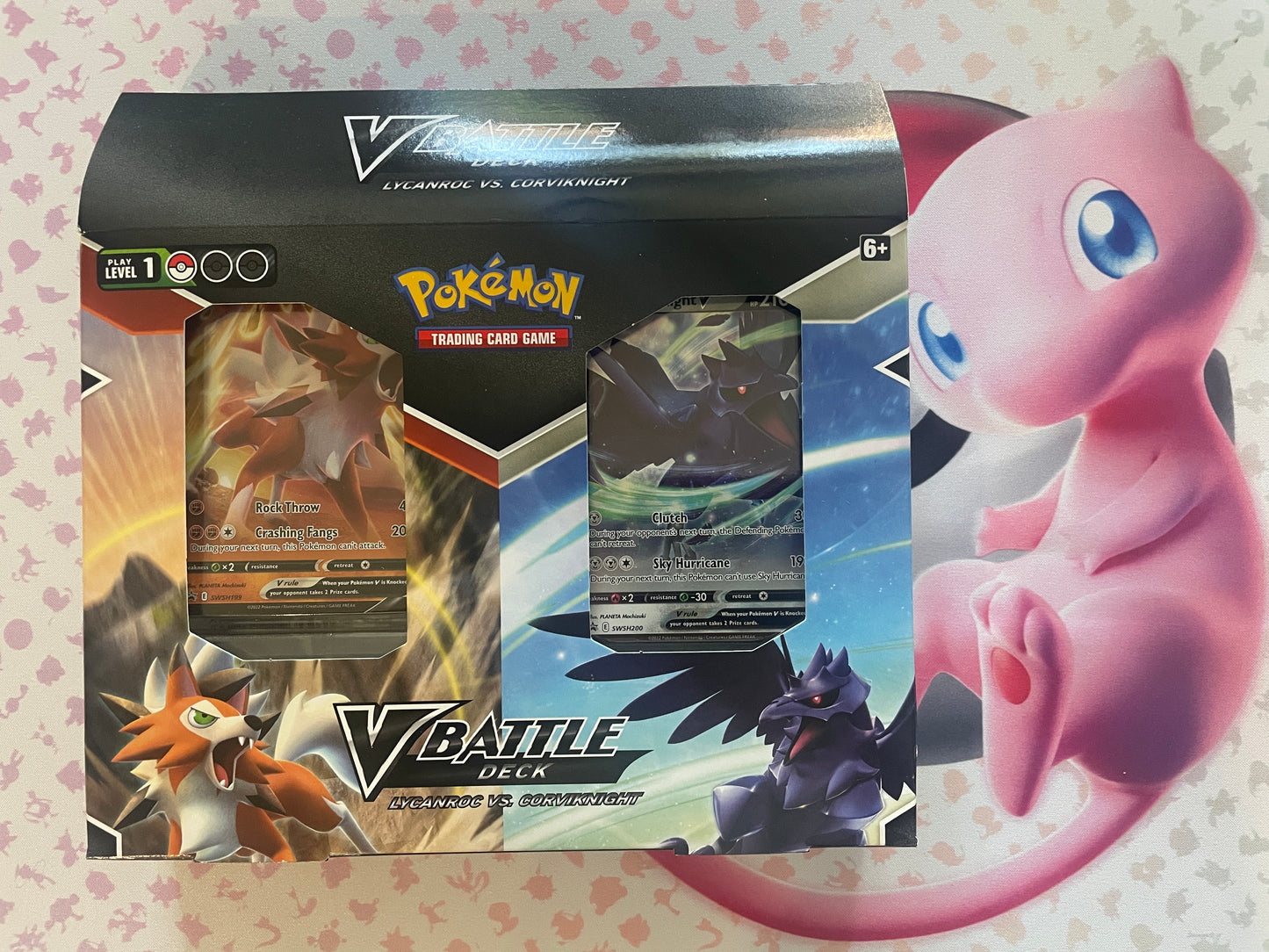 pokémon - v battle deck - lycanroc vs corviknight