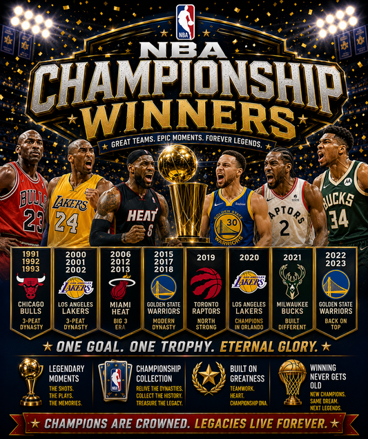 NBA Championship Winners