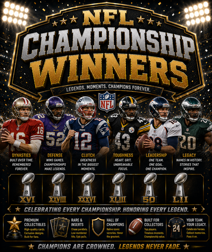 NFL Championship Winners
