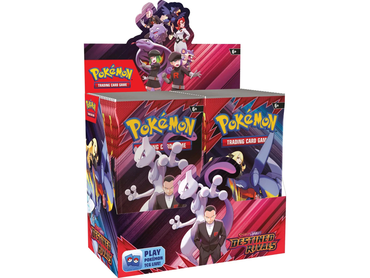 pokémon - scarlet and violet - destined rivals - booster box